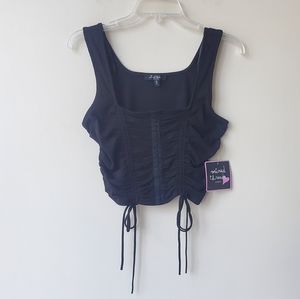 NWT Mixed Threads Crop Tank